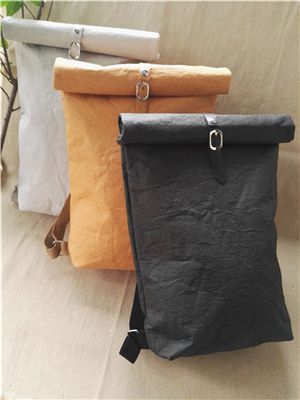 Washable kraft paper backpack, rucksackwashable kraft paper backpack