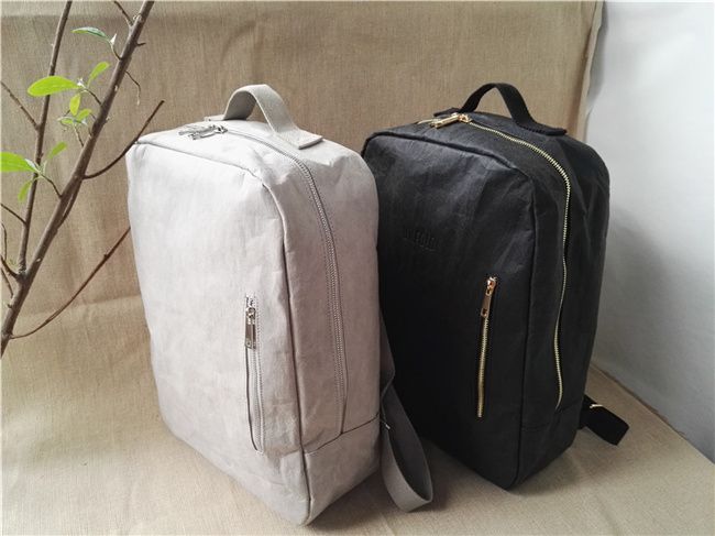 Washable kraft paper backpack, rucksackwashable kraft paper backpack