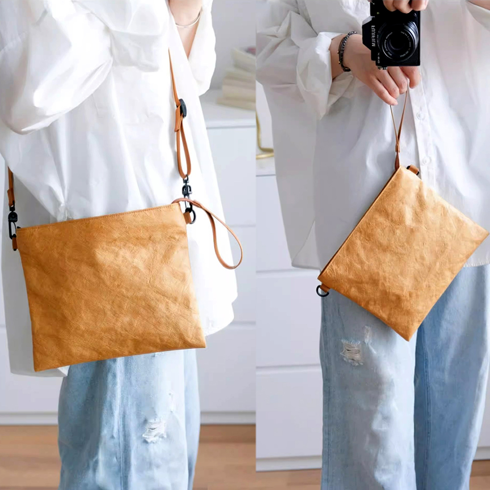 Washable kraft paper box and bag